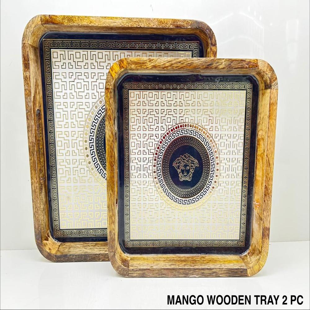Mango Wood Tray- Sqaure