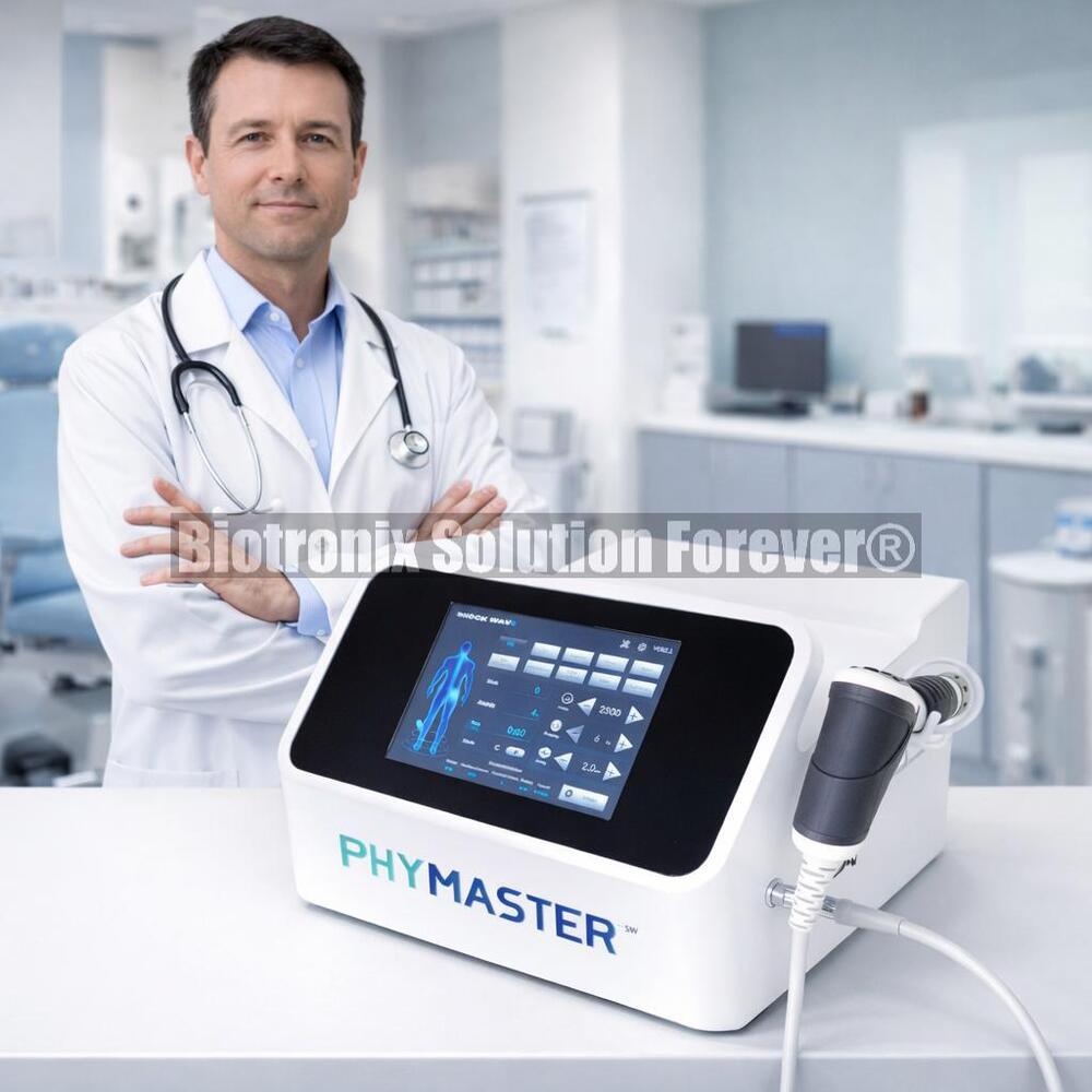 Phymaster Shockwave Physiotherapy Equipment for Deep Tissue Therapy