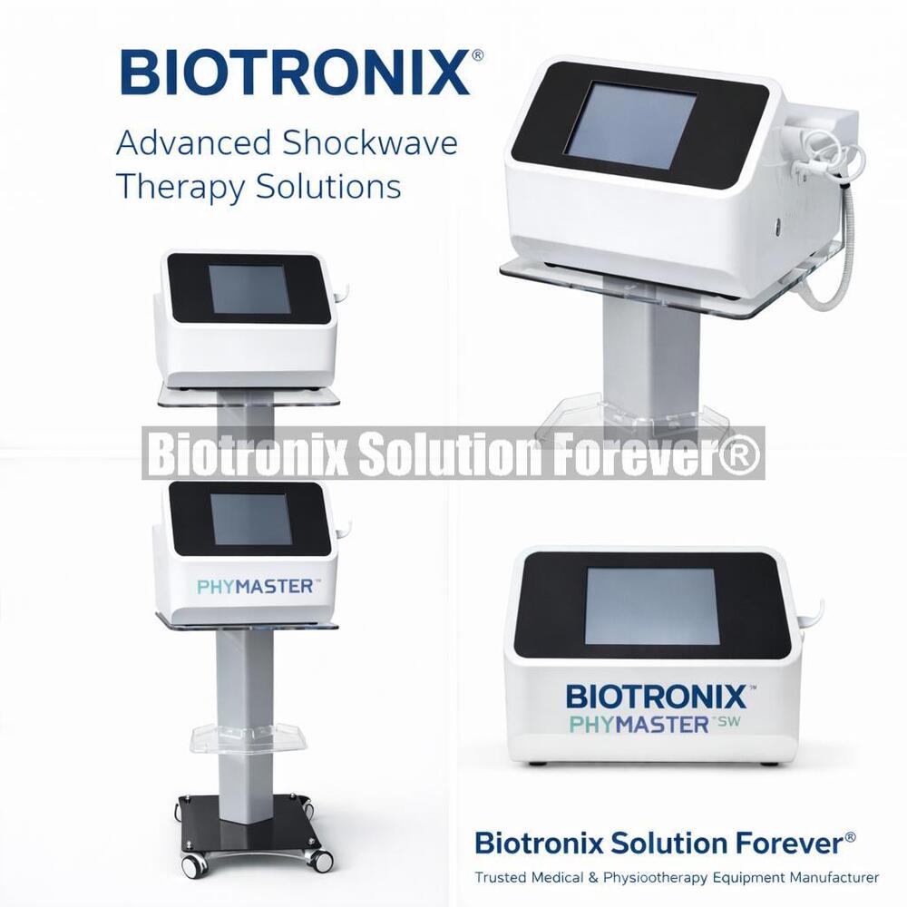 Phymaster Shockwave Pain Relief Therapy System for Physiotherapy Centers