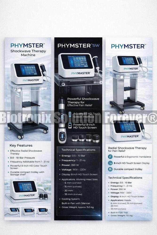 Phymaster Shockwave Shockwave Therapy Device for Sports & Ortho Pain