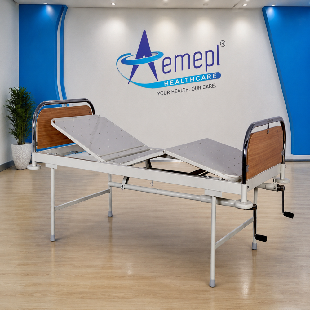 Sunmica Panel Hospital Fowler Bed - Dimension (L*W*H): 78*37*10 Inch (In)