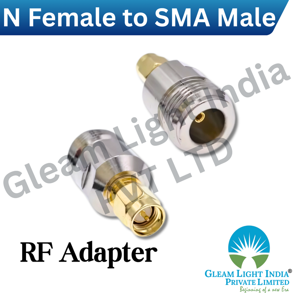 RF Adaptor N Female to SMA Male