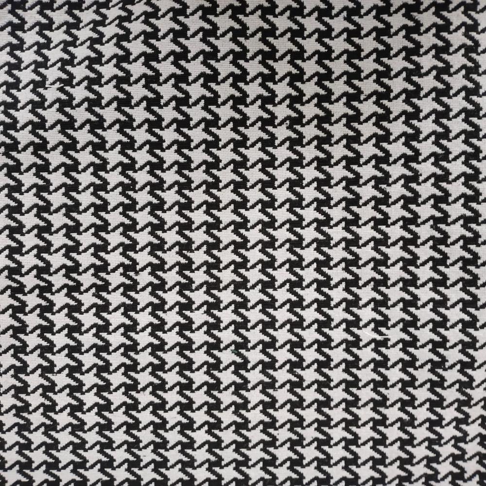 jacquard black white bag fabric