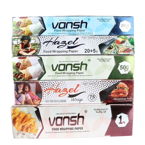 Butter Paper Aluminium foil Packaging Boxes