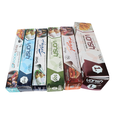 Butter Paper Aluminium foil Packaging Boxes