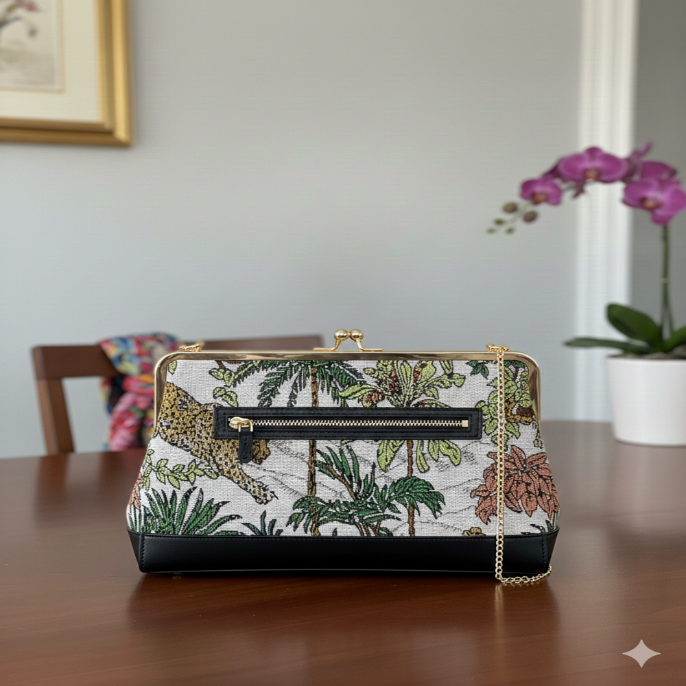 Multi jacquard bag fabric