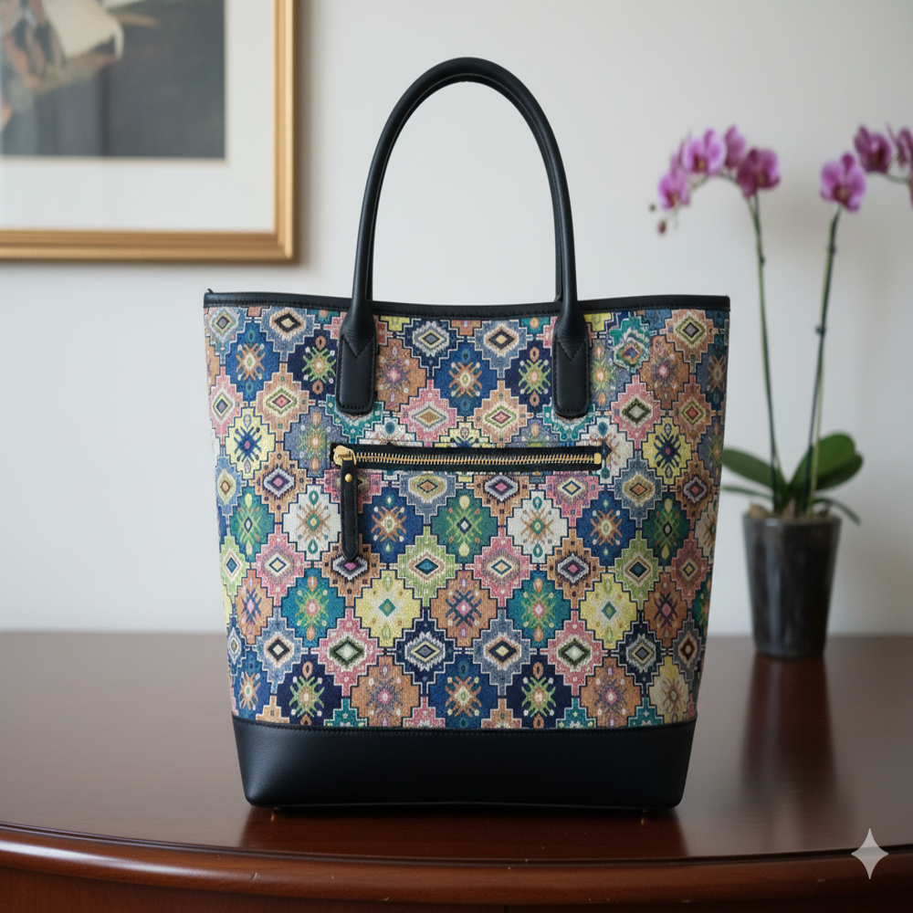 Jacquard Belgium bag fabric