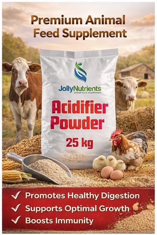 Acidifier Powder For Poultry 25 Kg - Application: Fodders