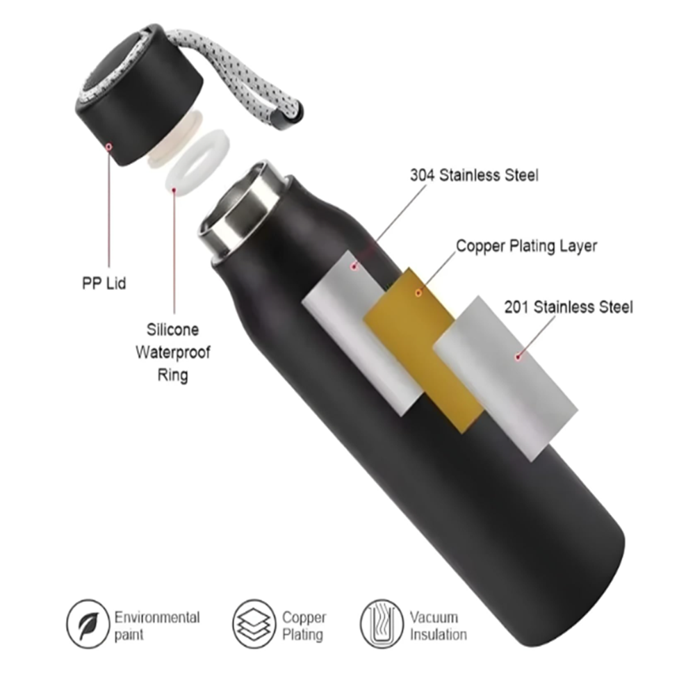 Vacuum Dori Bottle - Capacity: 500ml Milliliter (Ml)