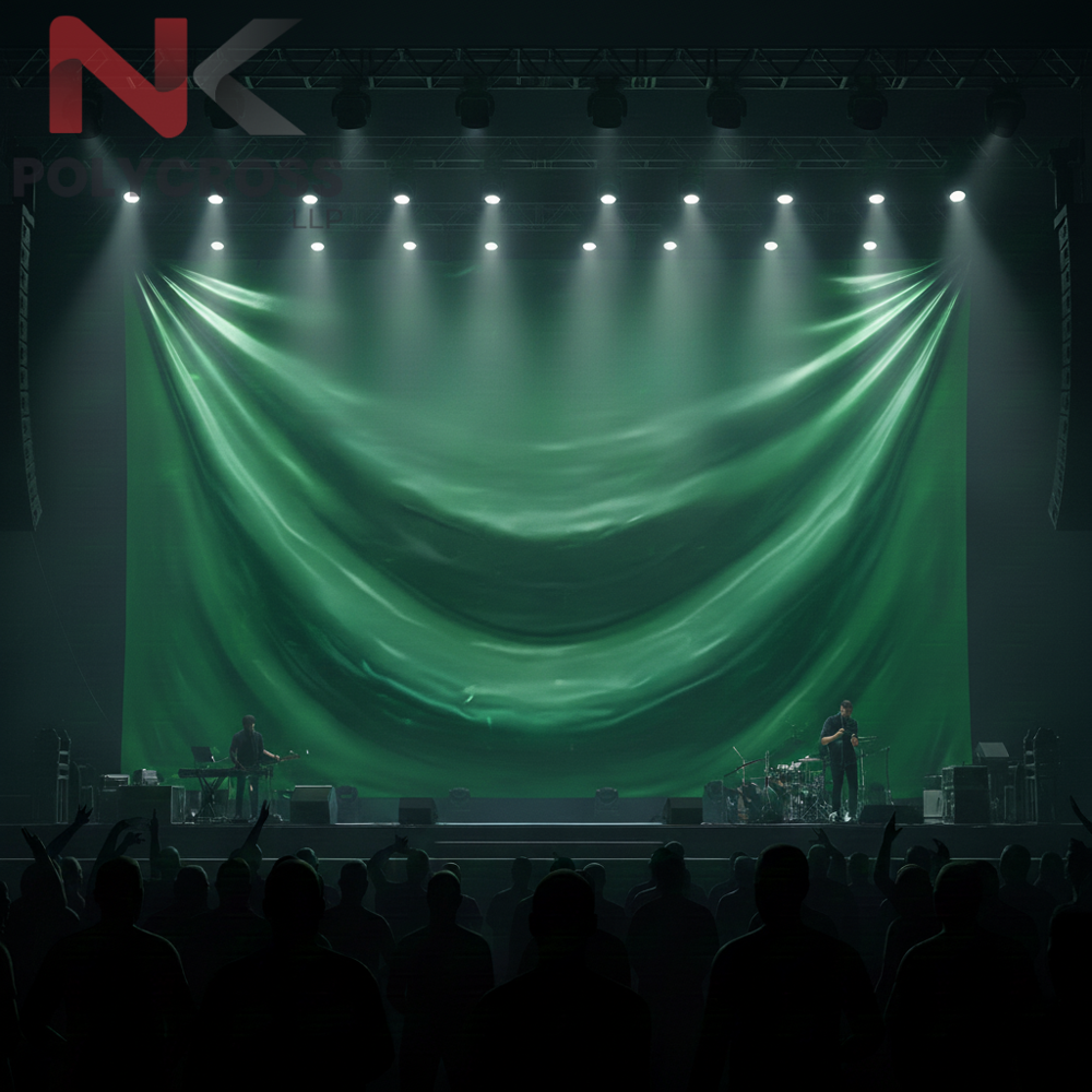 Stage Backdrop Sheet - Color: Blue
