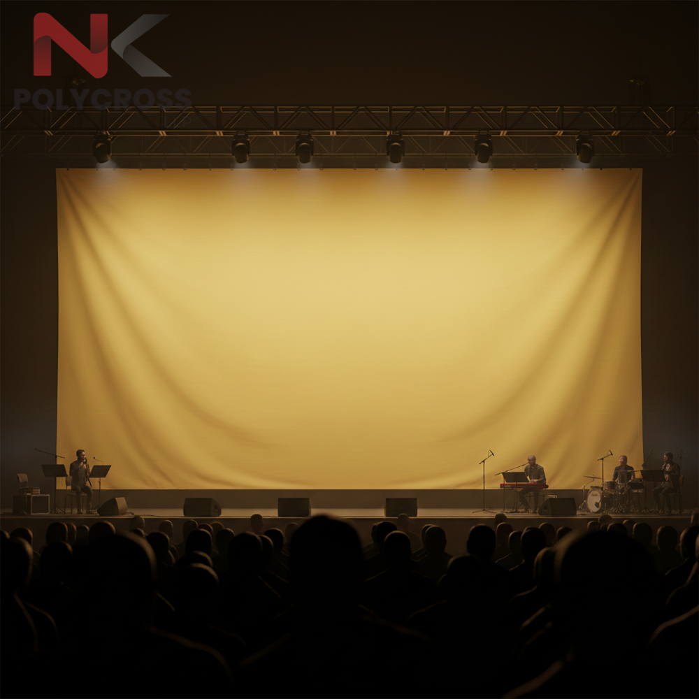 Stage Backdrop Sheet - Color: Blue