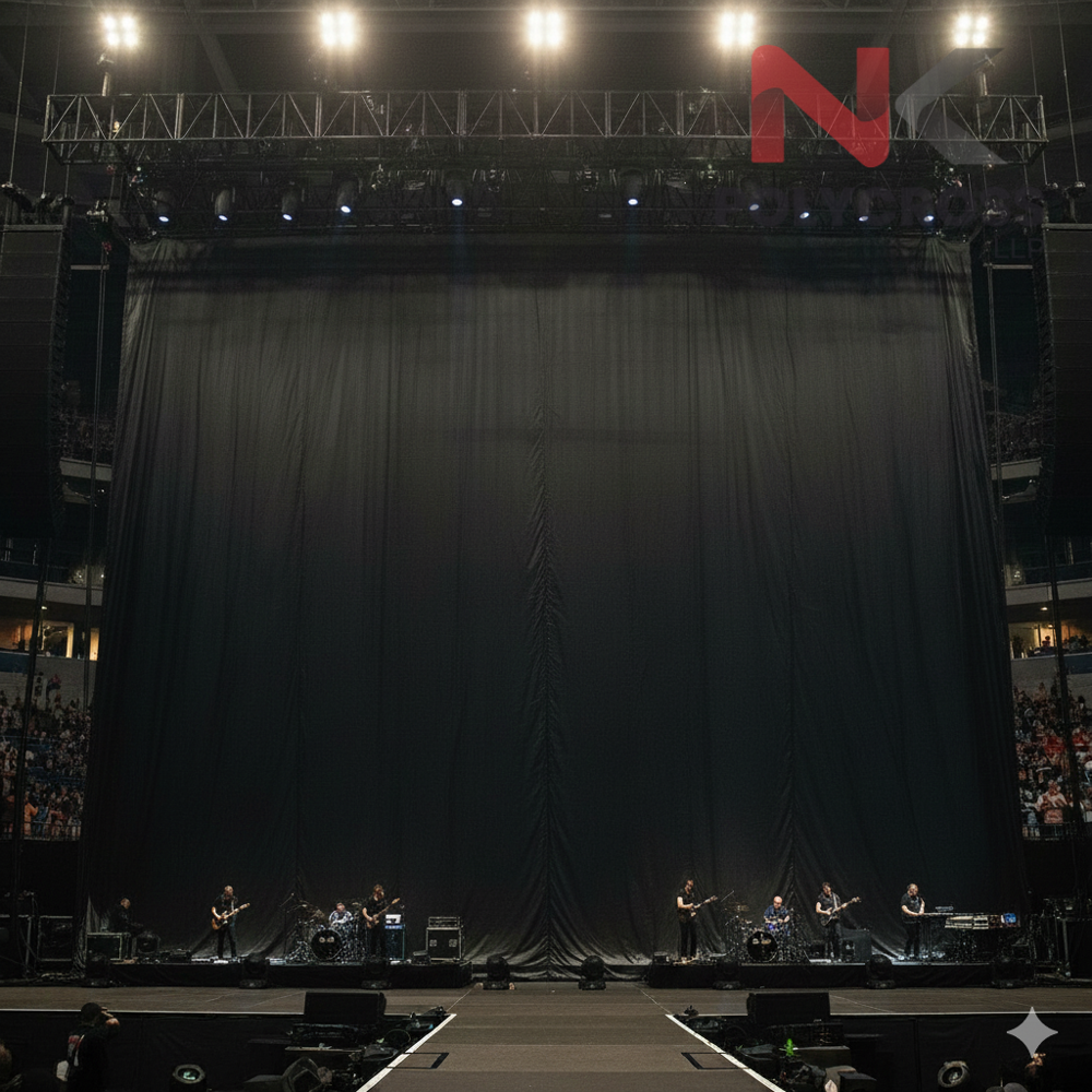 Stage Backdrop Sheet - Color: Blue