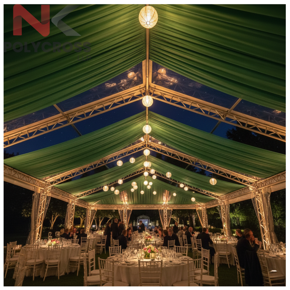 Party Canopy Drape - Color: Blue