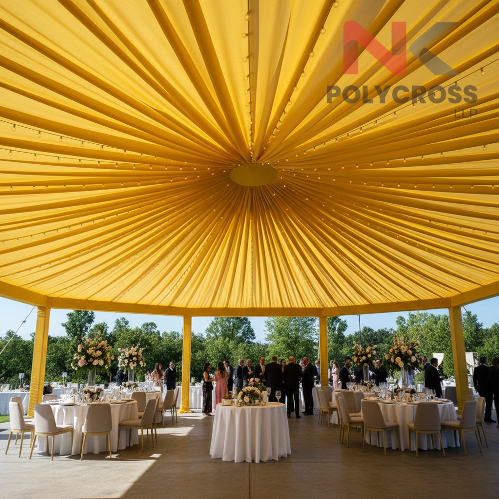 Party Canopy Drape - Color: Blue