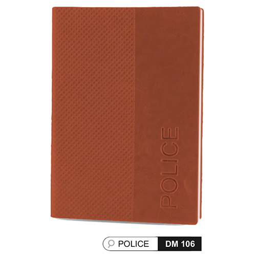 DM106 Police A5 Soft Cover Notebook