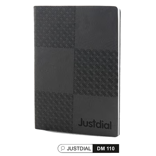 DM110 Justdial A5 Soft Cover Notebook