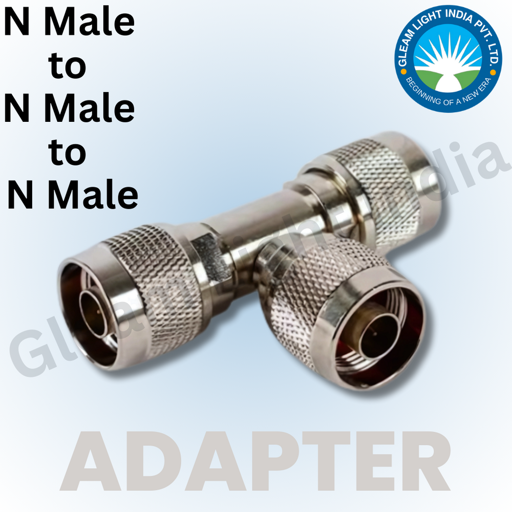 RF Adaptor N Male to N Male to N Male