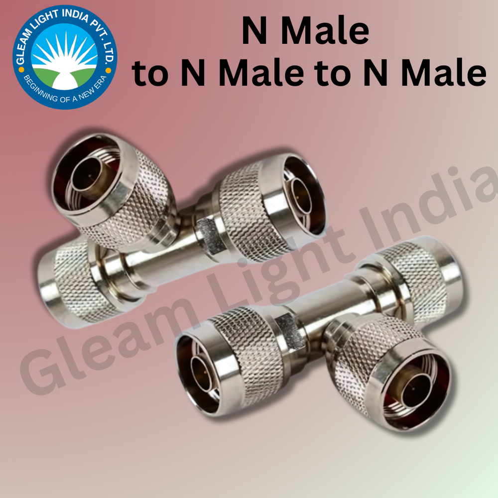 RF Adaptor N Male to N Male to N Male