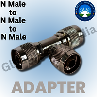 RF Adaptor N Male to N Male to N Male