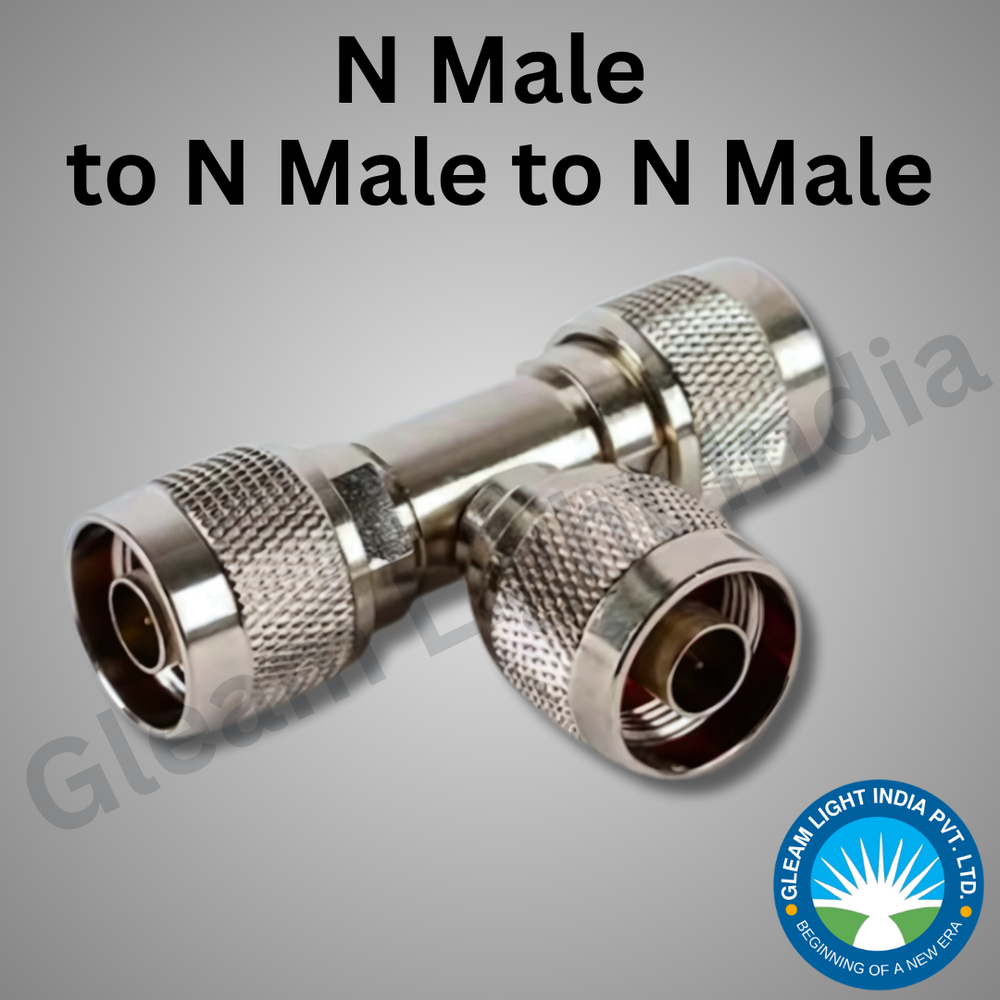 RF Adaptor N Male to N Male to N Male