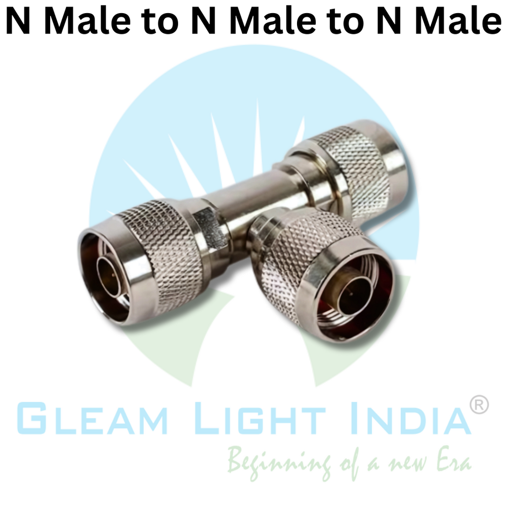 RF Adaptor N Male to N Male to N Male
