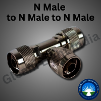 RF Adaptor N Male to N Male to N Male
