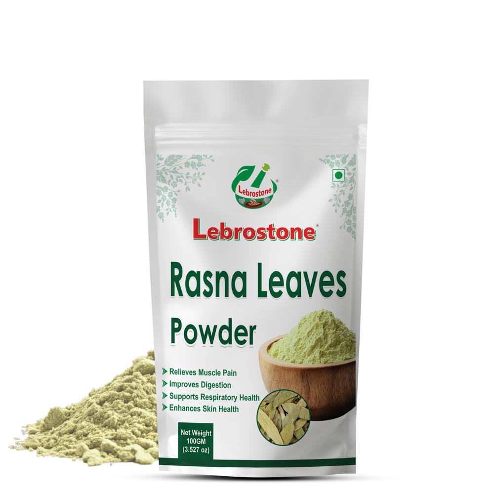 Lebrostone Rasna Leaves Powder Herbal Remedy for Joint & Muscle Health, Bone Strength, and Mobility Support(100gm)