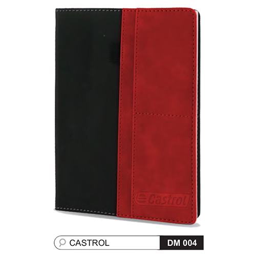 DM004 Castrol A5 Hard Cover Notebook
