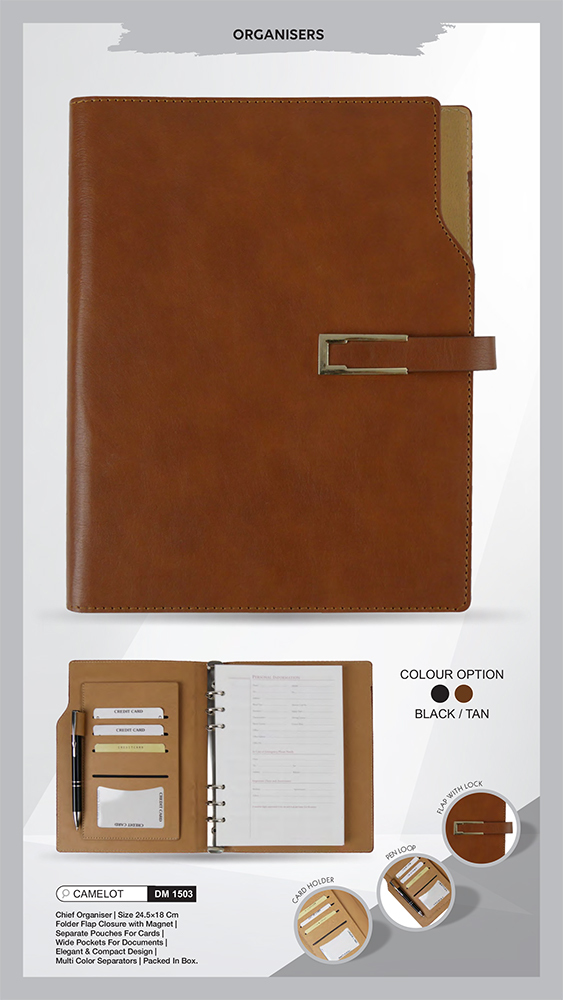 DM1503 Camelot Organizer Diary