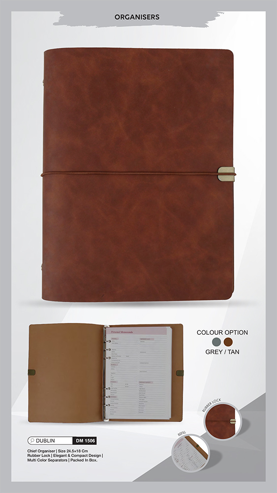 DM1506 Dublin Organizer Diary