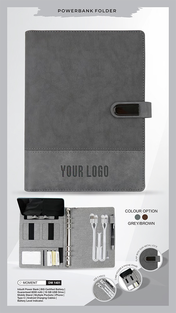 DM1401 Moment Power Bank Diary