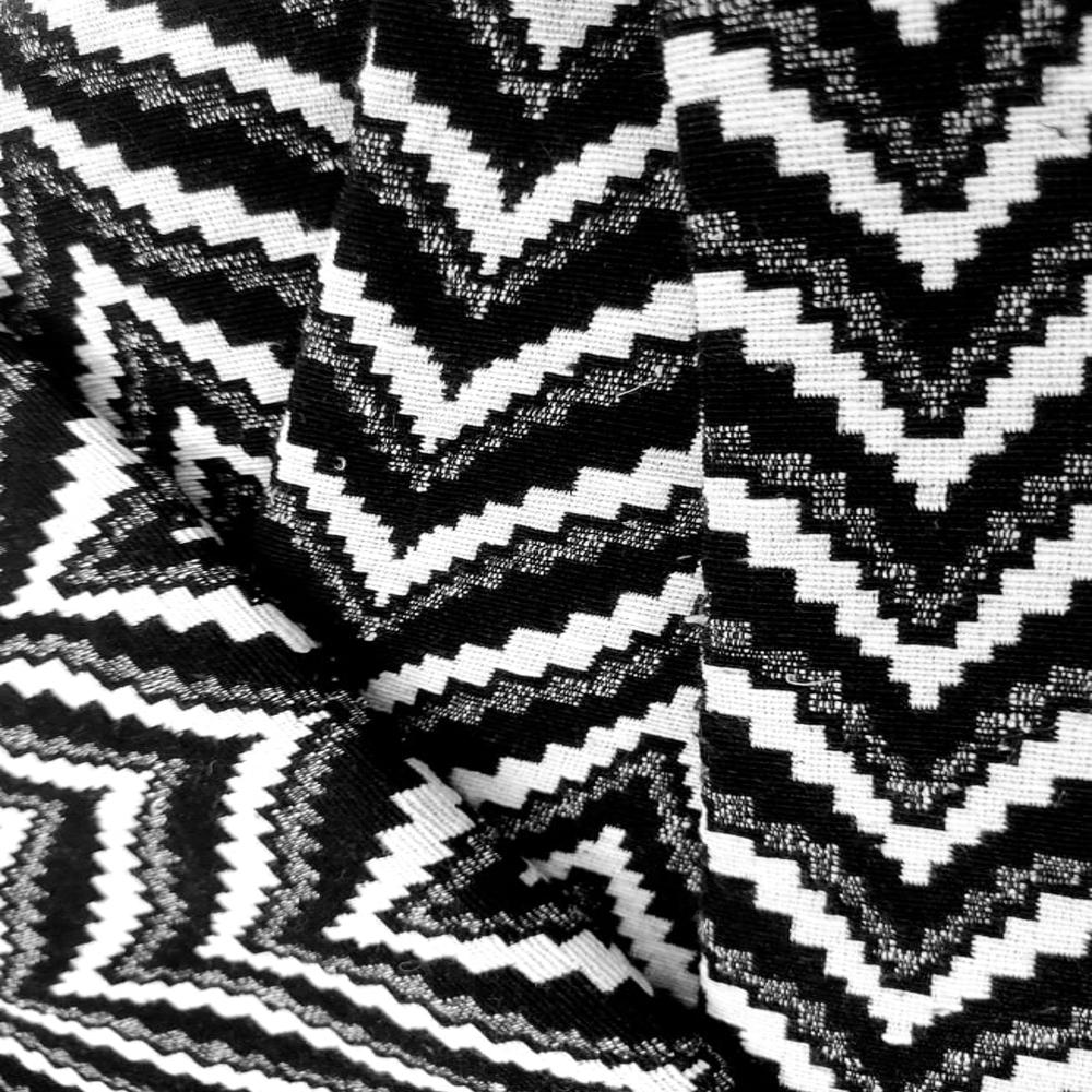 black white bag fabric jacquard