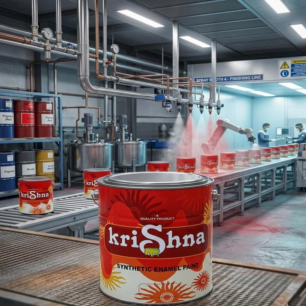 High Gloss Enamel Paint 4 LTR