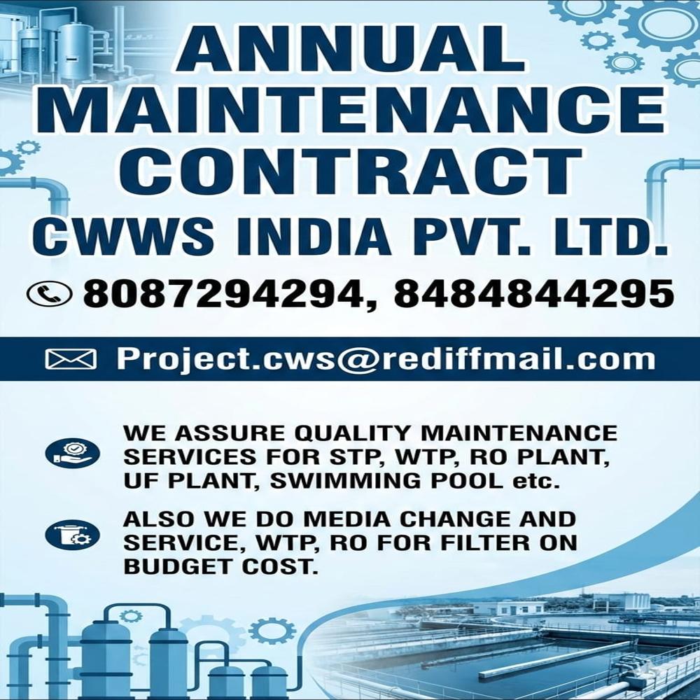 Amc Of Treatment Plant