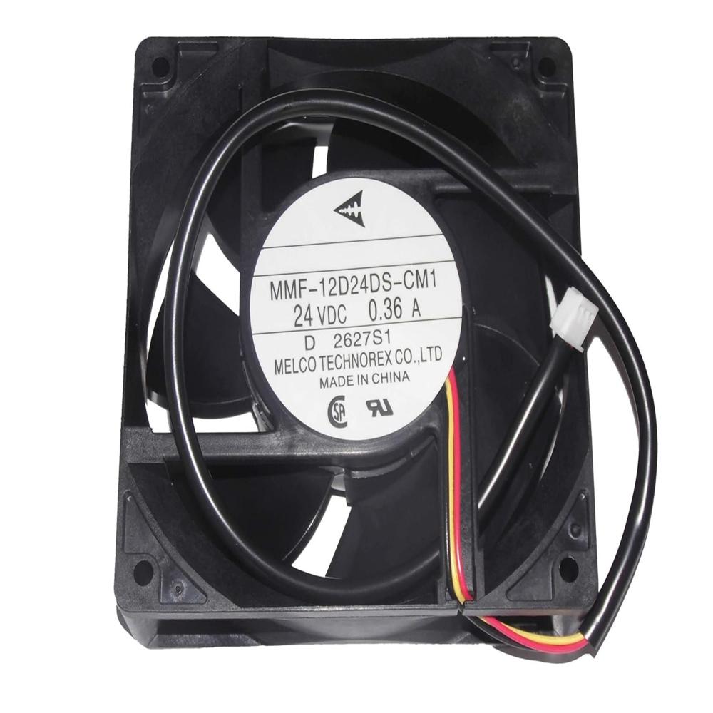 MMF-12D24DS-CM1 24V DC 0.36A 12025mm 3-Wire Ball Bearing Industrial Axial Cooling Fan