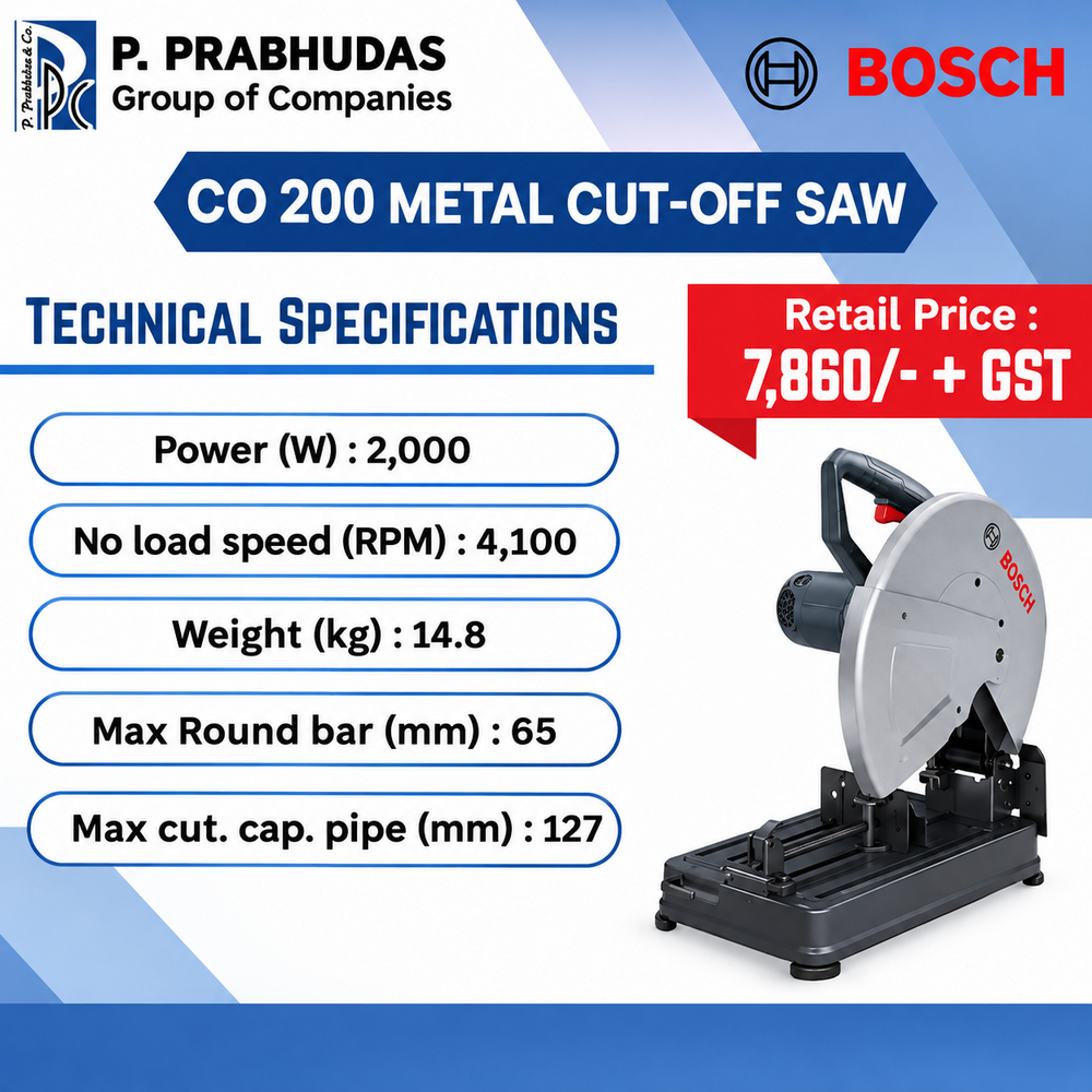 Cutt Off Saw Cd200 - Color: Silver & Black