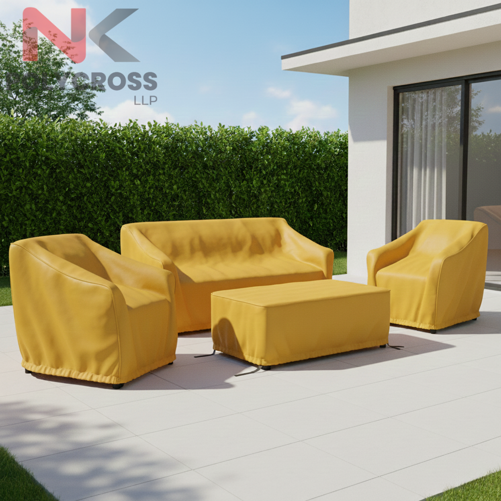 Outdoor Table Cover - Color: Blue