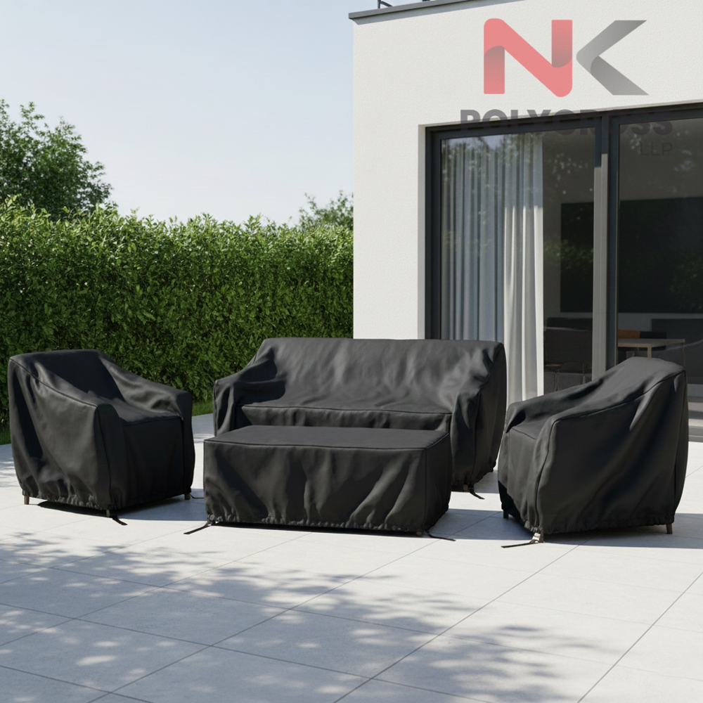 Outdoor Table Cover - Color: Blue