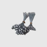 Artificial Double Head DIY Craft Silver