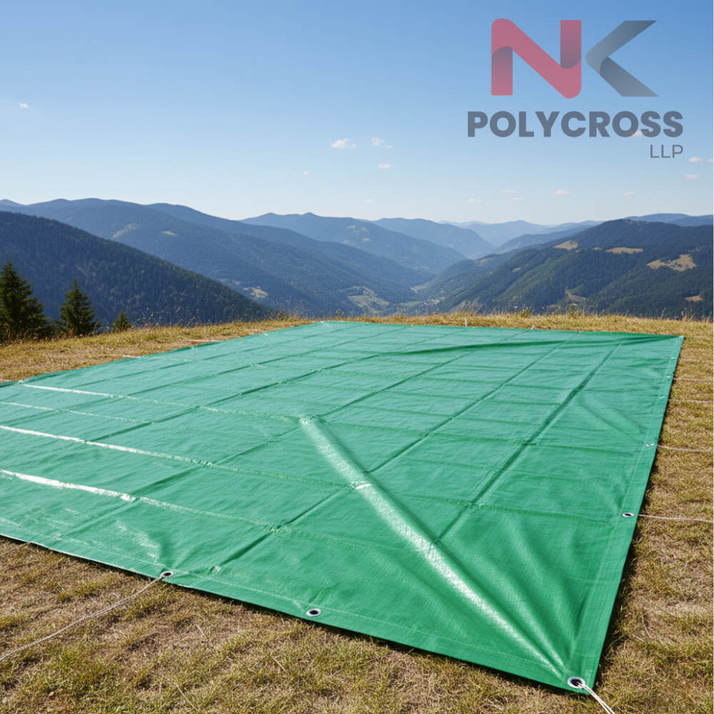 Lawn Waterproof Sheet - Color: Blue