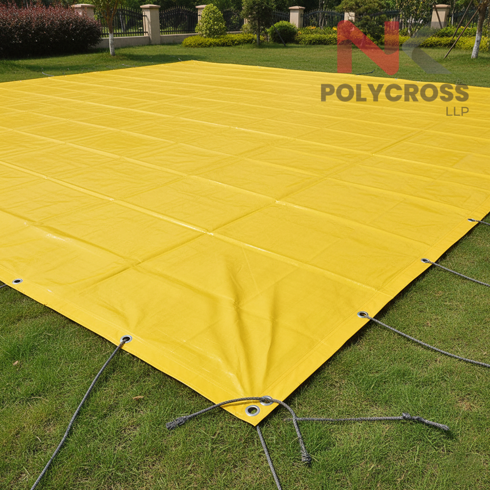 Lawn Waterproof Sheet - Color: Blue