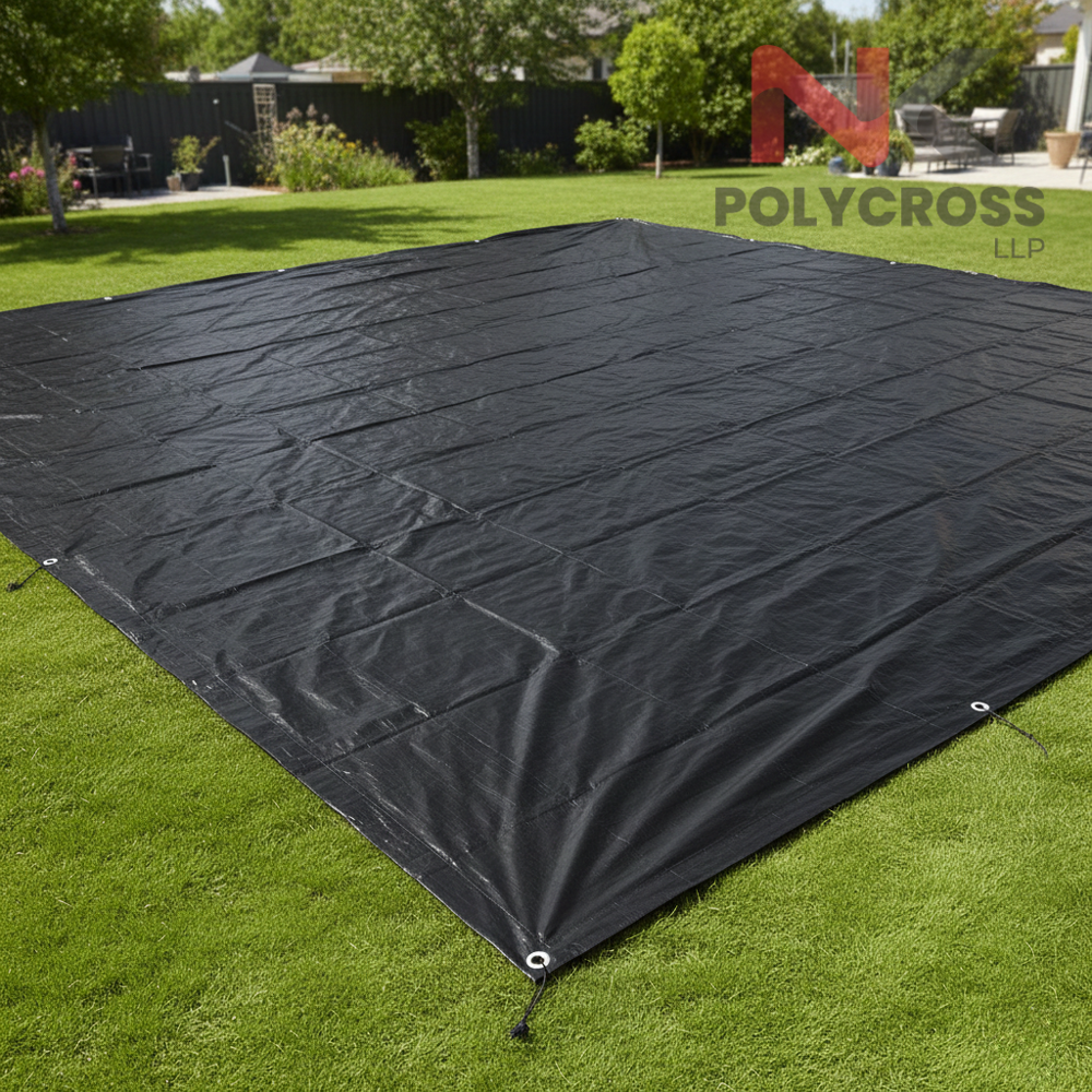 Lawn Waterproof Sheet - Color: Blue