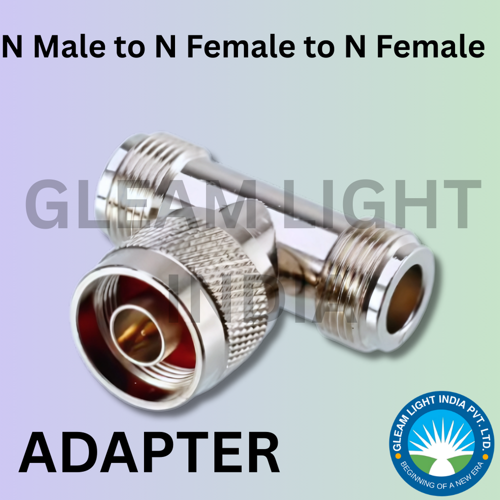 RF Adaptor N Male to N Female to N Female