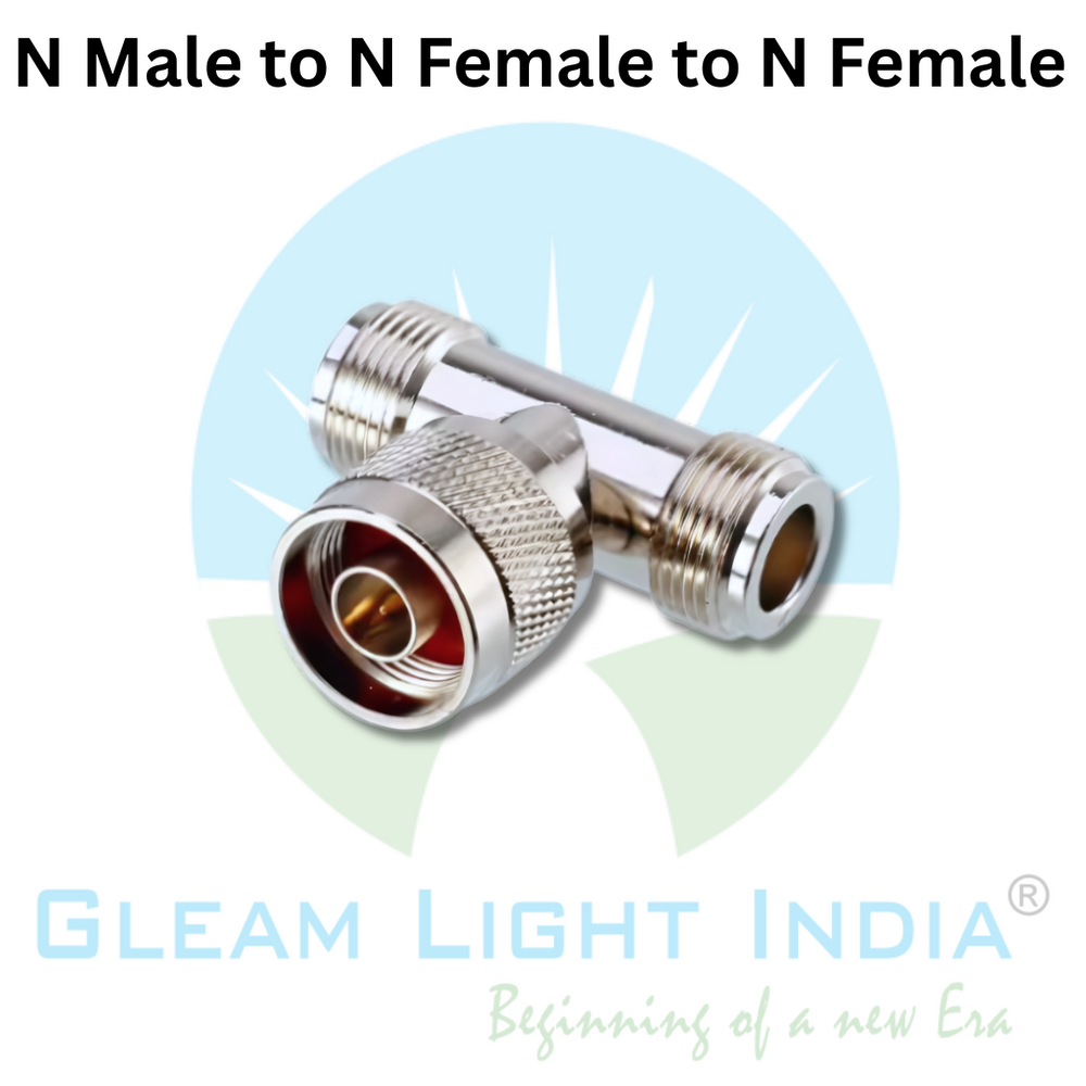 RF Adaptor N Male to N Female to N Female