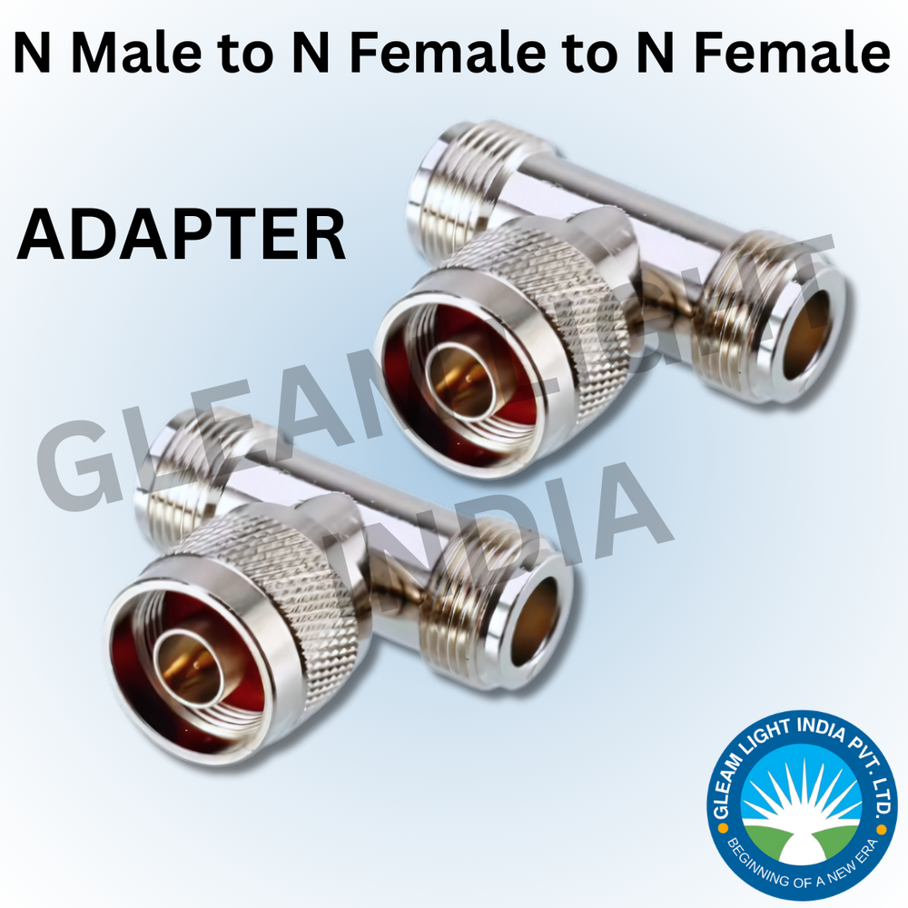 RF Adaptor N Male to N Female to N Female