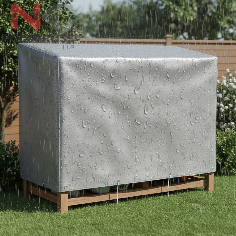 Firewood Cover - Color: Blue