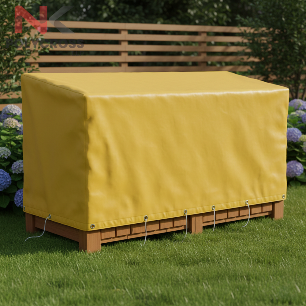 Firewood Cover - Color: Blue