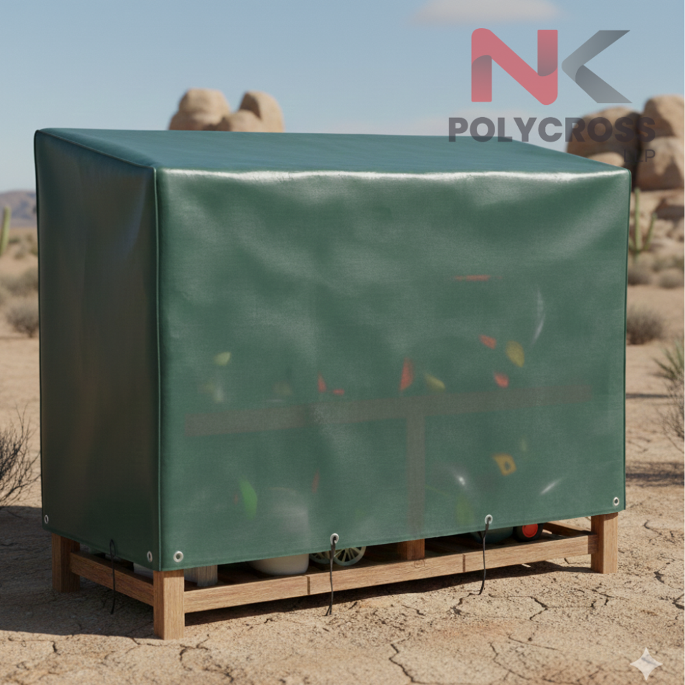 Firewood Cover - Color: Blue