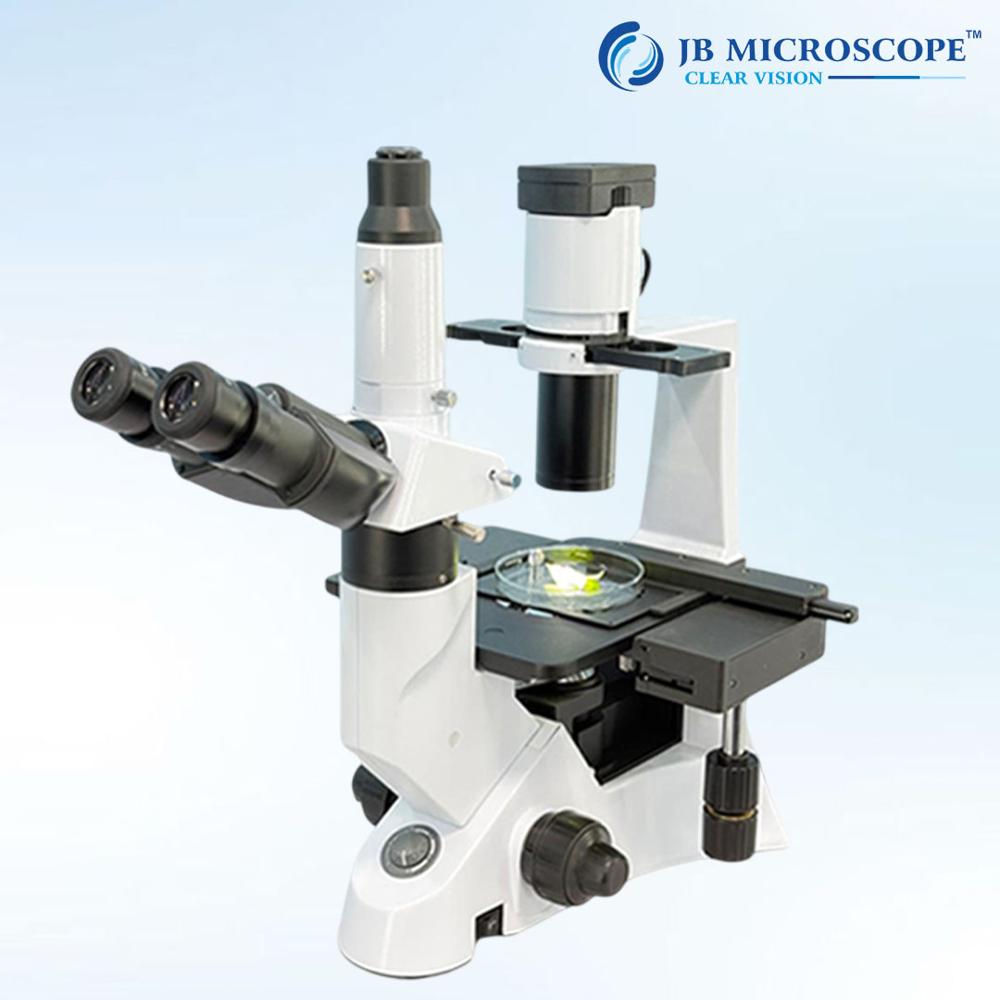 Inverted Biological Research Microscope Jbm-41 - Coarse Adjustment Range: >15mm