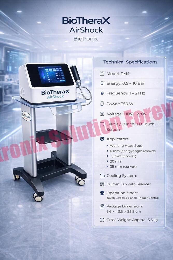 Phymaster Shockwave Advanced Physiotherapy Machine For Clinics - Accuracy: Functional Recovery Eswt Therapy Device Mg